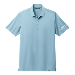 Image of Travis Mathew Men's Cabana Solid Polo - LIGHT DENUM BLUE