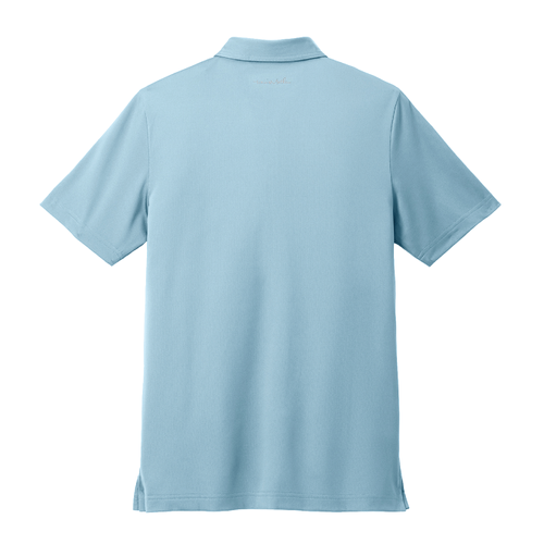 Travis Mathew Men's Cabana Solid Polo - LIGHT DENUM BLUE image thumbnail