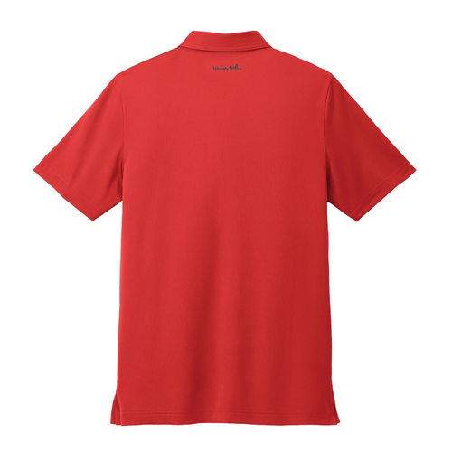 Travis Mathew Men's Cabana Solid Polo - CRIMSON image thumbnail