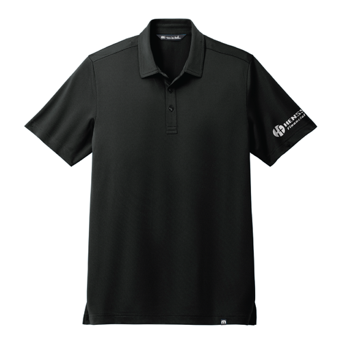 Travis Mathew Men's Cabana Solid Polo - BLACK image thumbnail