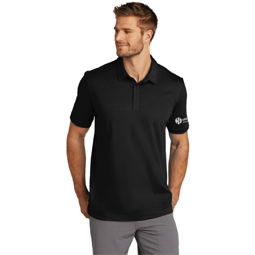 Travis Mathew Men's Oceanside Solid Polo - BLACK image thumbnail