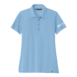 Image of Travis Mathew Women's Sunnyvale Polo - STRONG BLUE HEATHER