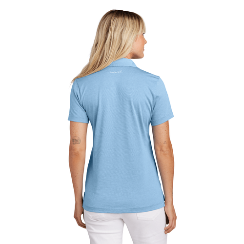 Travis Mathew Women's Sunnyvale Polo - STRONG BLUE HEATHER image thumbnail