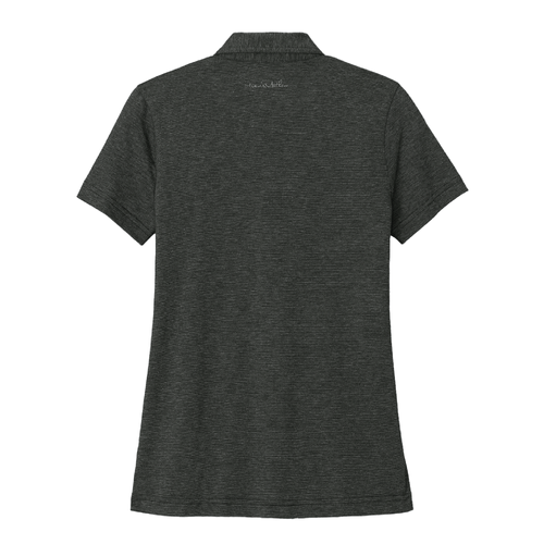 Travis Mathew Women's Sunnyvale Polo - BLACK HEATHER image thumbnail