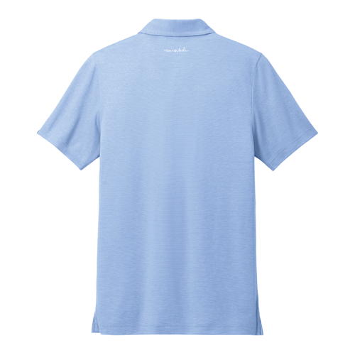 Travis Mathew Men's Sunnyvale Polo - STRONG BLUE HEATHER image thumbnail