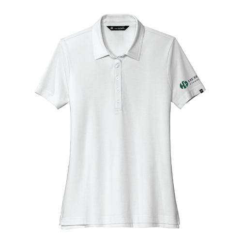 Travis Mathew Women's Oceanside Solid Polo - WHITE image thumbnail
