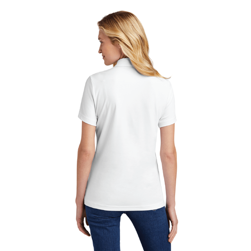 Travis Mathew Women's Oceanside Solid Polo - WHITE image thumbnail