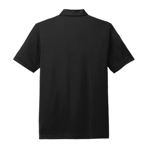 Travis Mathew Men's Coto Performance Chest Stripe Polo - BLACK image thumbnail