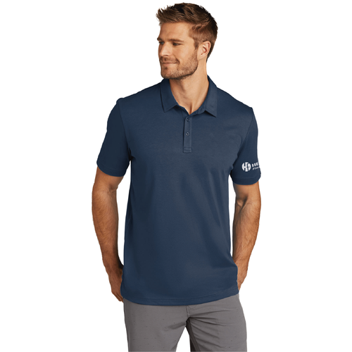 Travis Mathew Men's Oceanside Solid Polo - BLUE NIGHTS image thumbnail