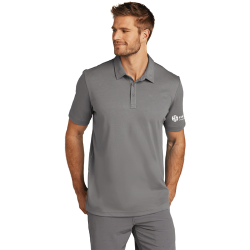 Travis Mathew Men's Oceanside Solid Polo - QUIET SHADE GREY image thumbnail
