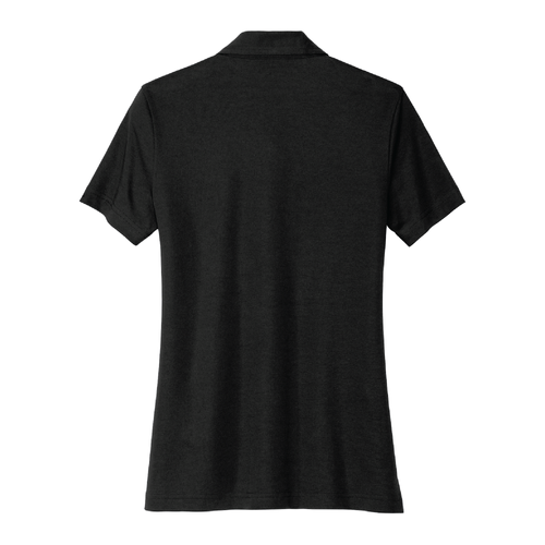 Travis Mathew Women's Oceanside Solid Polo - BLACK image thumbnail