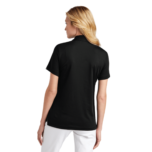 Travis Mathew Women's Oceanside Solid Polo - BLACK image thumbnail