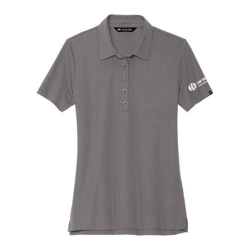 Travis Mathew Women's Oceanside Solid Polo - QUIET SHADE GREY image thumbnail