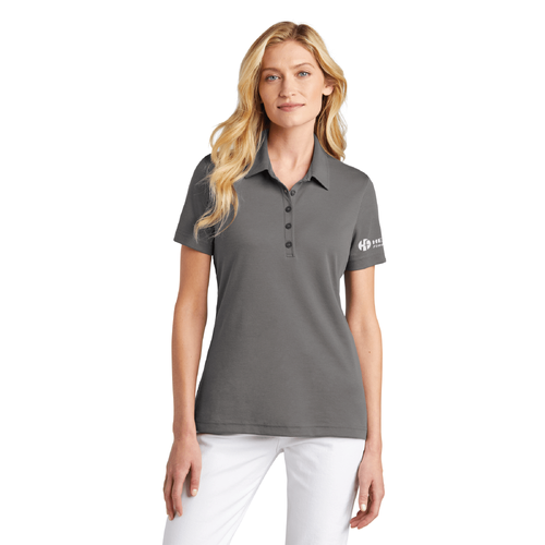 Travis Mathew Women's Oceanside Solid Polo - QUIET SHADE GREY image thumbnail