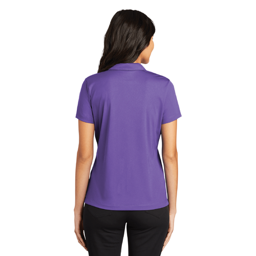 Nike Women's Dri-FIT Vertical Mesh Polo - COURT PURPLE image thumbnail