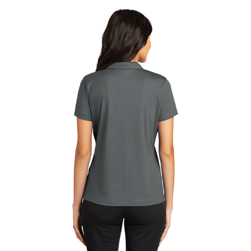 Nike Women's Dri-FIT Vertical Mesh Polo - ANTHRACITE image thumbnail