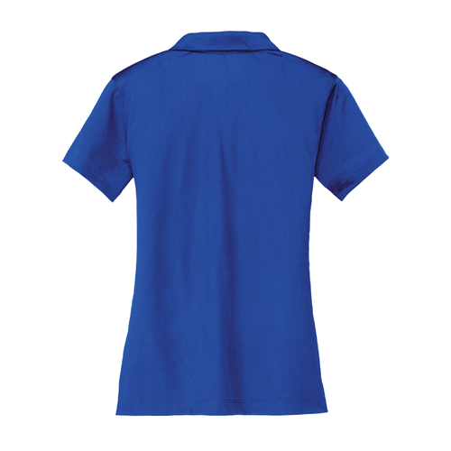 Nike Women's Dri-FIT Vertical Mesh Polo - OLD ROYAL image thumbnail