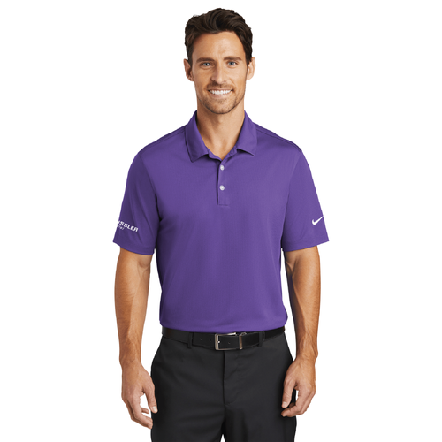 Nike Men's Dri-FIT Vertical Mesh Polo - COURT PURPLE image thumbnail