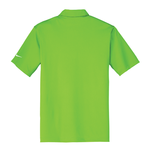 Nike Men's Dri-FIT Vertical Mesh Polo - ACTION GREEN image thumbnail