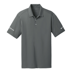 Image of Nike Men's Dri-FIT Vertical Mesh Polo - ANTHRACITE