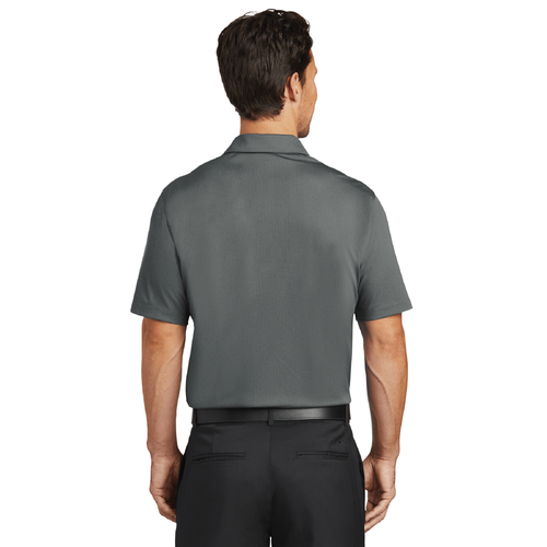 Nike Men's Dri-FIT Vertical Mesh Polo - ANTHRACITE image thumbnail
