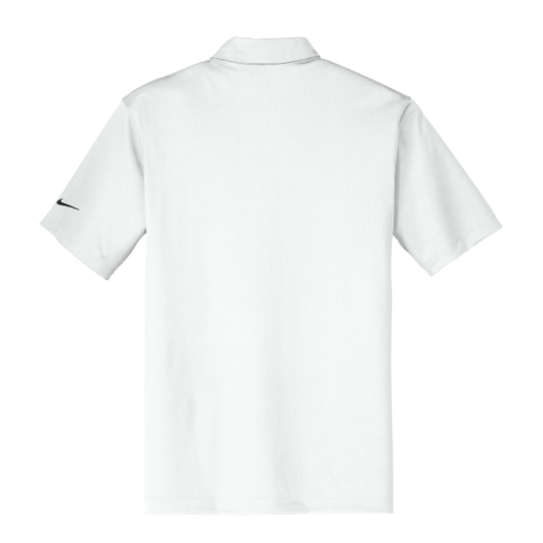 Nike Men's Dri-FIT Vertical Mesh Polo - WHITE image thumbnail