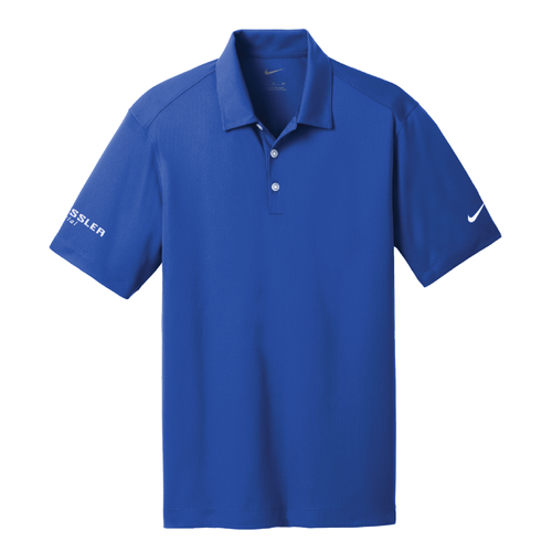 Nike Men's Dri-FIT Vertical Mesh Polo - OLD ROYAL image thumbnail