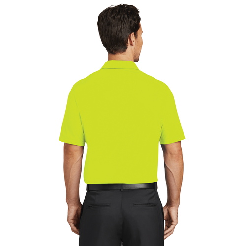 Nike Men's Dri-FIT Vertical Mesh Polo - VOLT image thumbnail