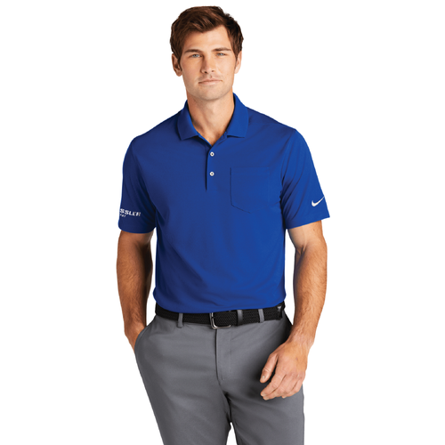 Nike Men's Dri-FIT Micro Pique 2.0 Pocket Polo - GAME ROYAL image thumbnail