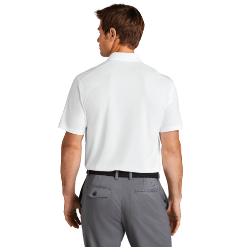 Nike Men's Dri-FIT Micro Pique 2.0 Pocket Polo - WHITE image thumbnail