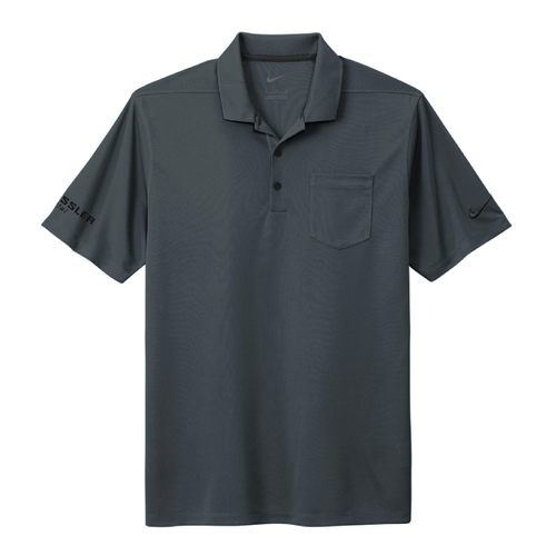 Nike Men's Dri-FIT Micro Pique 2.0 Pocket Polo - ANTHRACITE image thumbnail