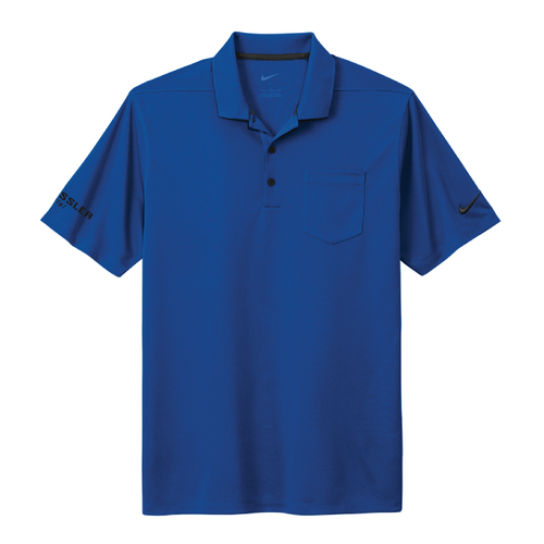 Nike Men's Dri-FIT Micro Pique 2.0 Pocket Polo - GYM BLUE image thumbnail