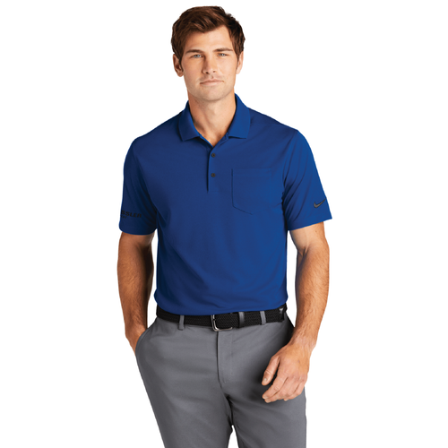 Nike Men's Dri-FIT Micro Pique 2.0 Pocket Polo - GYM BLUE image thumbnail