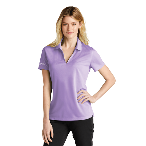 Nike Women's Dri-FIT Micro Pique 2.0 Polo - URBAN LILAC image thumbnail