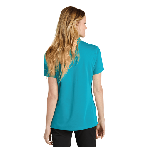 Nike Women's Dri-FIT Micro Pique 2.0 Polo - TIDAL BLUE image thumbnail