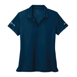 Image of Nike Women's Dri-FIT Micro Pique 2.0 Polo - NAVY