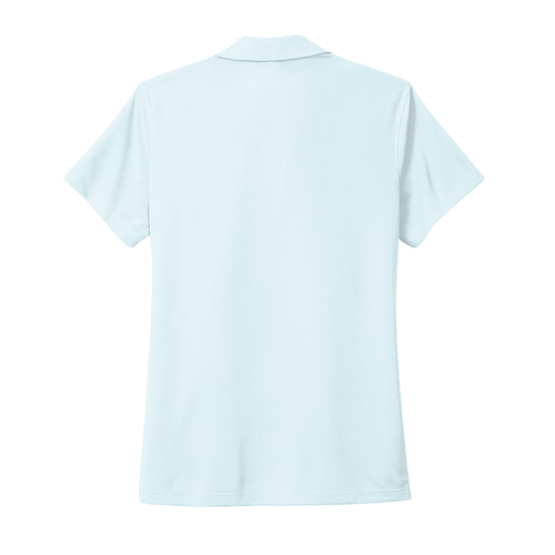 Nike Women's Dri-FIT Micro Pique 2.0 Polo - BLUE TINT image thumbnail