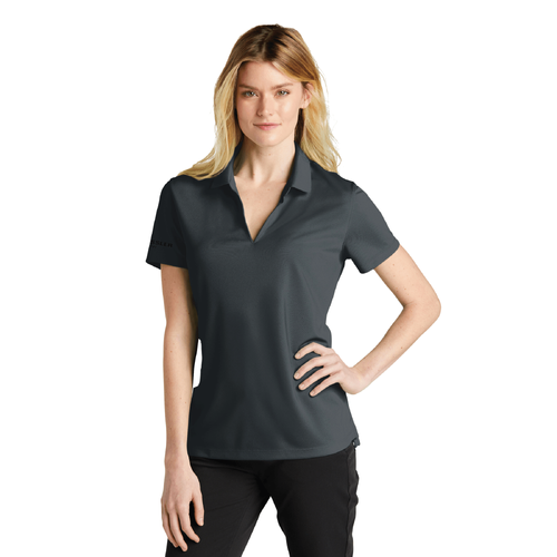 Nike Women's Dri-FIT Micro Pique 2.0 Polo - ANTHRACITE image thumbnail