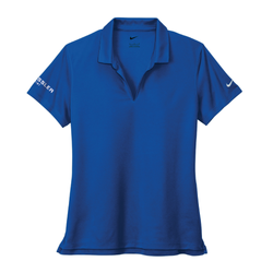 Image of Nike Women's Dri-FIT Micro Pique 2.0 Polo - GAME ROYAL