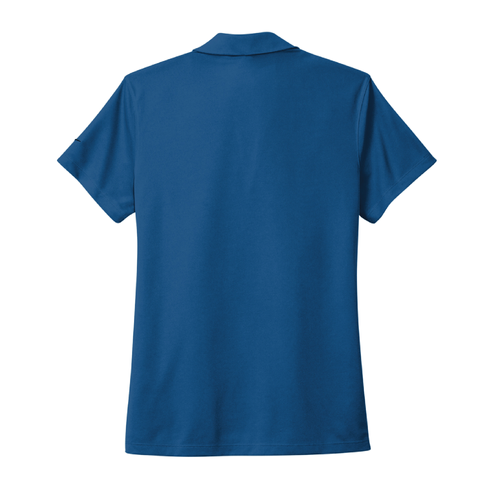 Nike Women's Dri-FIT Micro Pique 2.0 Polo - GYM BLUE image thumbnail