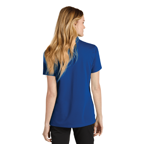 Nike Women's Dri-FIT Micro Pique 2.0 Polo - GYM BLUE image thumbnail