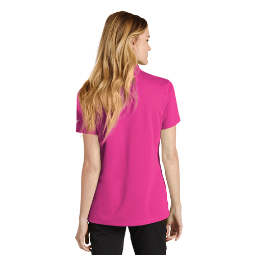 Nike Women's Dri-FIT Micro Pique 2.0 Polo - VIVID PINK image thumbnail
