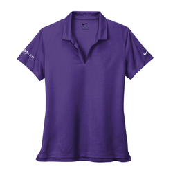 Image of Nike Women's Dri-FIT Micro Pique 2.0 Polo - COURT PURPLE