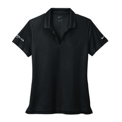 Image of Nike Women's Dri-FIT Micro Pique 2.0 Polo - BLACK