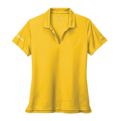 Image of Nike Women's Dri-FIT Micro Pique 2.0 Polo - VARSITY MAIZE