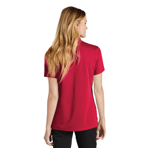 Nike Women's Dri-FIT Micro Pique 2.0 Polo - UNIVERSITY RED image thumbnail