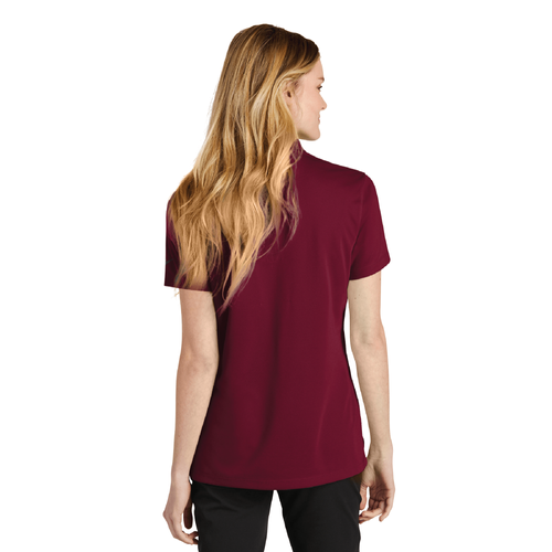 Nike Women's Dri-FIT Micro Pique 2.0 Polo - TEAM RED image thumbnail