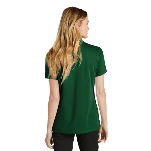 Nike Women's Dri-FIT Micro Pique 2.0 Polo - GORGE GREEN image thumbnail
