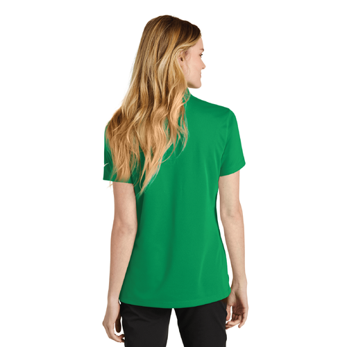 Nike Women's Dri-FIT Micro Pique 2.0 Polo - LUCID GREEN image thumbnail