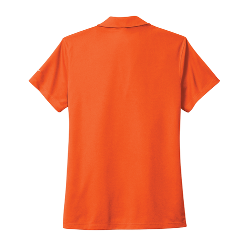 Nike Women's Dri-FIT Micro Pique 2.0 Polo - BRILLIANT ORANGE image thumbnail